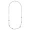 Серебряное колье женское Ciclon Maia, Размер (мм): 800
