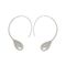 Серебряные серьги женские с органическим жемчугом Majorica Elixa