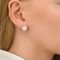Серебряные серьги с белым жемчугом Majorica Classic, изображение 2