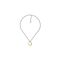 Серебряное колье женское Ciclon Short Sea & Land Gold