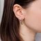 Золотая подвеска для пирсинга Буква мини W UNOde50 CALL ME, изображение 3