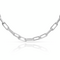 Серебряная цепь c якорным плетением Короткая No.9 UNOde50 Chain, изображение 2