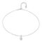 Серебряное колье женское с цирконием UNOde50 Divine, изображение 2