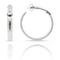 Серебряные серьги кольца Ciclon Essentials, изображение 4