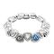 Серебряный браслет женский с кристаллами Сваровски Ciclon Horizon, Размер (мм): 165-175