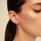Серебряная моносерьга для пирсинга Лунный свет UNOde50 Light us up, изображение 3
