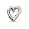 Серебряная моносерьга для пирсинга Сердечко UNOde50 Hart 2