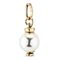Золотая подвеска Жемчужина UNOde50 Charm moon