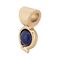Золотая подвеска с натуральным камнем UNOde50 My Lapis Lazuli, изображение 2
