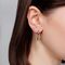 Золотая подвеска для пирсинга Буква мини Q UNOde50 CALL ME, изображение 3