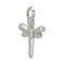 Серебряная подвеска для пирсинга Стрекоза UNOde50 Fly high, изображение 2