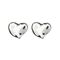 Серебряные серьги женские Сердце UNOde50 Heart