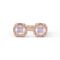 Золотое кольцо женское с кристаллами Сваровски UNOde50 Aura Pink, Размер (мм): 17,3-17,7, изображение 2