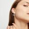 Серебряные серьги женские с кристаллом Сваровски UNOde50 Ser Expresiva, изображение 3