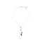Серебряное колье с белым жемчугом Majorica Murano
