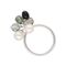 Серебряное кольцо с органическим жемчугом Majorica Murano, Размер (мм): 16,85