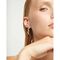 Серебряные серьги женские UNOde50 Капли смолы, изображение 4