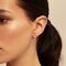 Серебряная подвеска для пирсинга с кристаллом Сваровски Сияние UNOde50 Shine on me, изображение 4
