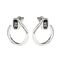 Серебряные серьги женские с кристаллом Сваровски Кобра UNOde50 Cobra, изображение 2
