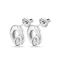 Серебряные серьги женские с кристаллами Сваровски UNOde50 Details, изображение 2