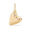 Золотая подвеска женская Сердце UNOde50 Charm Heart