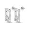 Серебряные серьги женские с топазами UNOde50 Stand out Topaz, изображение 2