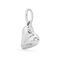 Серебряная подвеска женская Сердце UNOde50 Charm Heart, изображение 2