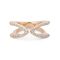 Золотое кольцо женское с топазами UNOde50 Stand out Topaz, Размер (мм): 16,3-16,7